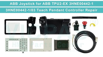 3HNE00442-1/03 ABB TPU2 Protection Board Metal Part LCD Display Enclosure Switch Keypad Cable