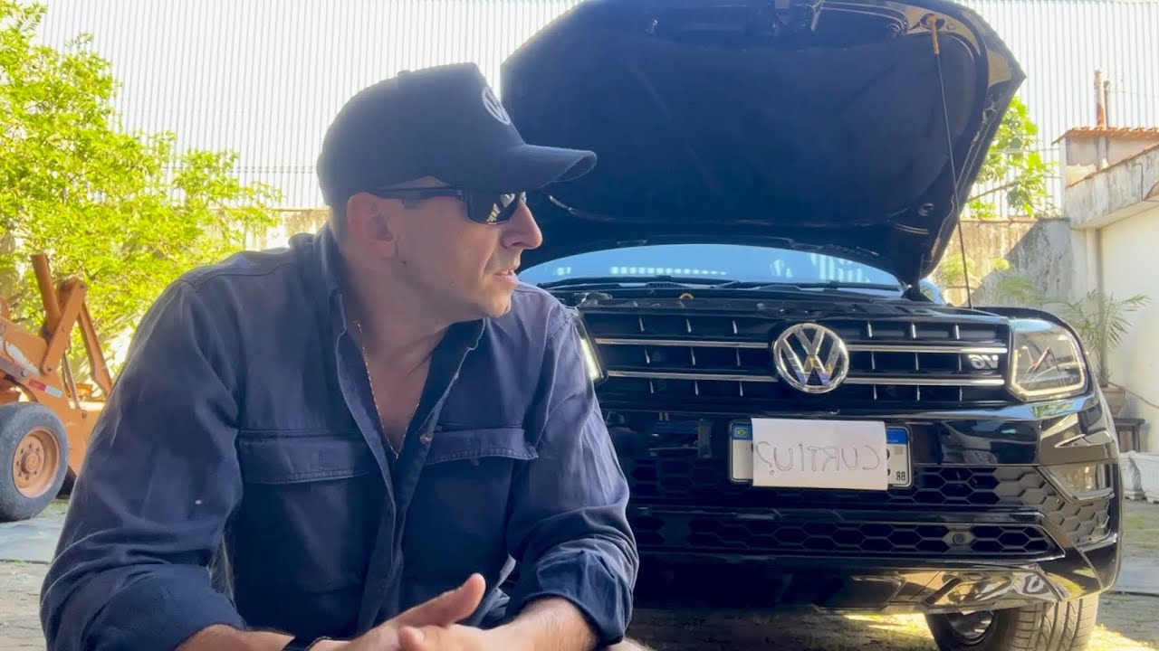 Primeira troca de óleo Amarok V6 - troca antecipada de Óleo.