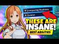 MOST OVERPOWERED ABILITIES! Unlock these first! Best Passives in SAO: Fractured Daydream - SAO: FD