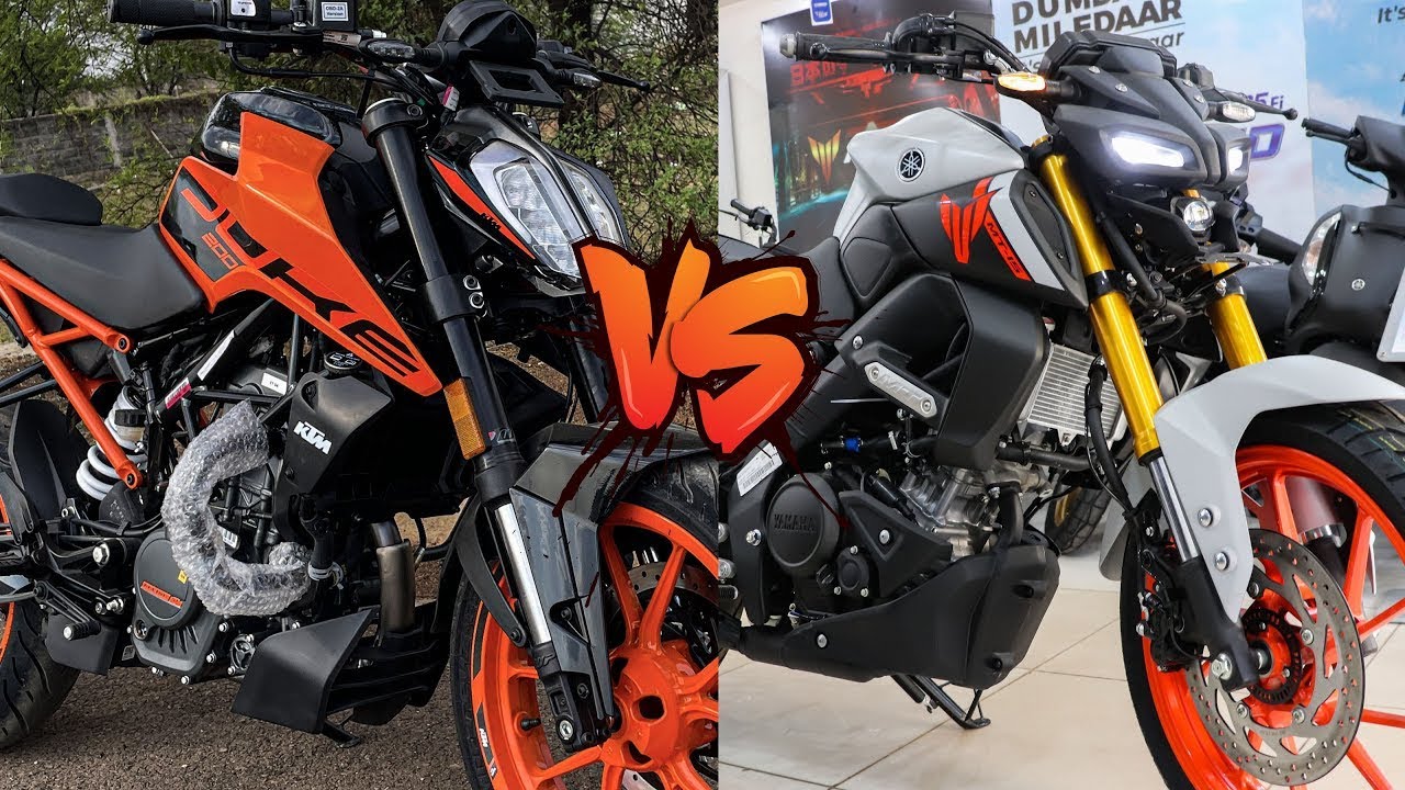 finally-2023-new-model-yamaha-mt-15-vs-ktm-duke-200-led-lights-fully