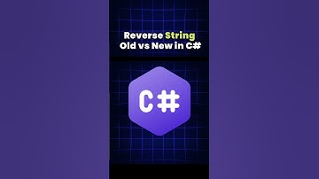Old vs New String Reverse | C# Quick Demo 🚀