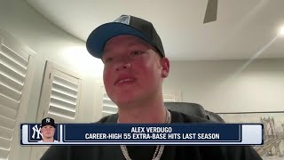New York Yankees introduce Alex Verdugo to the media