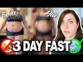 3 DAY WATER FAST RESULTS // Starting My Weight Loss Journey WITHOUT Food to Reset and Gain Control