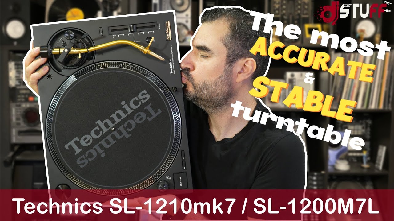 Technics SL-1210mk7 / SL-1200M7L, the most accurate & stable 