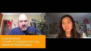 Celebrity Craig Newmark, founder of Craigslist and Craig Newmark Philanthropies, on doing good for communities Net Worth
