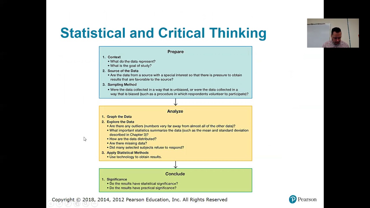 critical thinking and statistics
