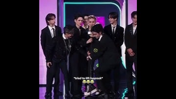 [#2023MAMA] Lift the mic❎️ Lift their leader✅️ chaotic winning speech #treasure #트레저 #kpop #shorts