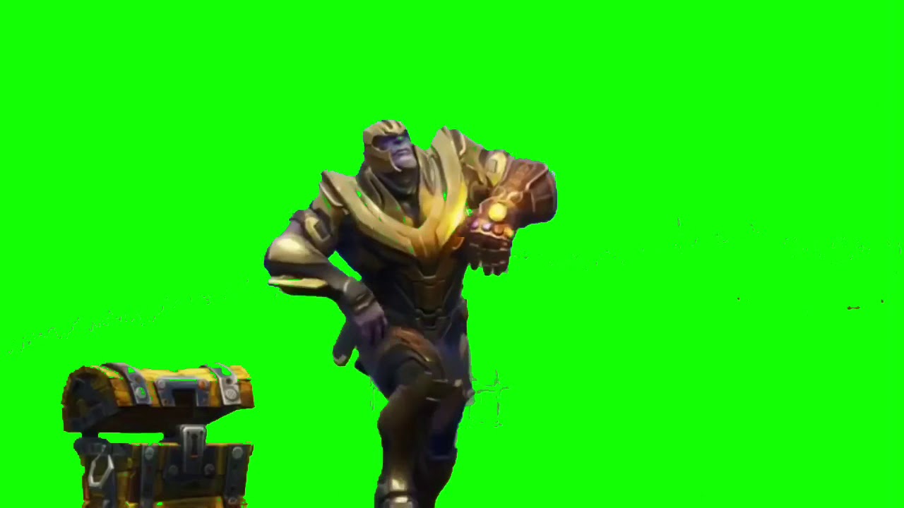 Thanos Default Dance Green Screen Youtube