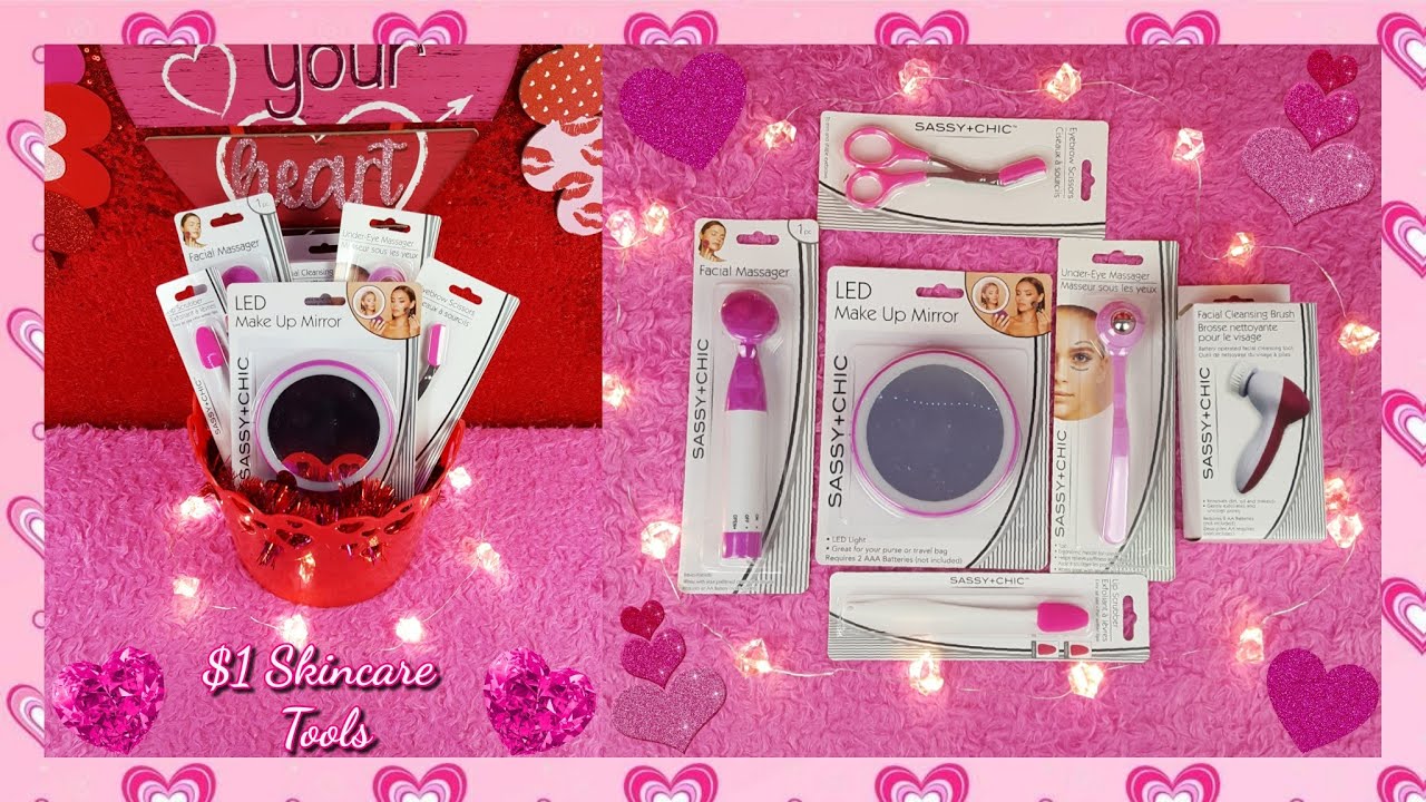 Pink Dollar Tree Skincare Haul • Sassy Chic Face Massager • Sassy Chic