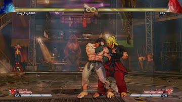 STREET FIGHTER V simple beginner combo for ryu