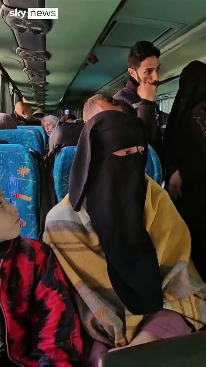 Sick children pass through Rafah crossing
