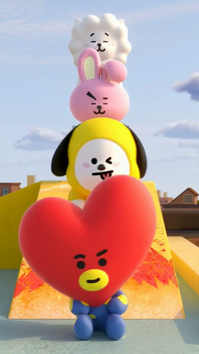 lucu bgt bt21 #bts #shorts #bt21