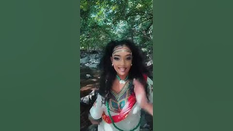 Eritrean artist girl. #eritreanmovie #eritrean