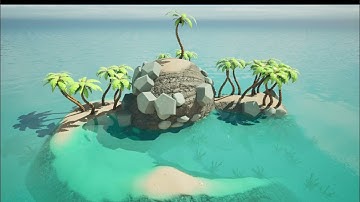 Unreal Engine PCG - Procedural Island Generation POC