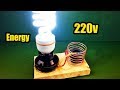 Awesome Technology Free Energy Generator Light Bulb 220v | Electric Using Magnet 100%