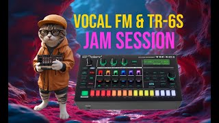 TR6S ROLAND VOLCA FM #TechnoChill jam (No Talking)