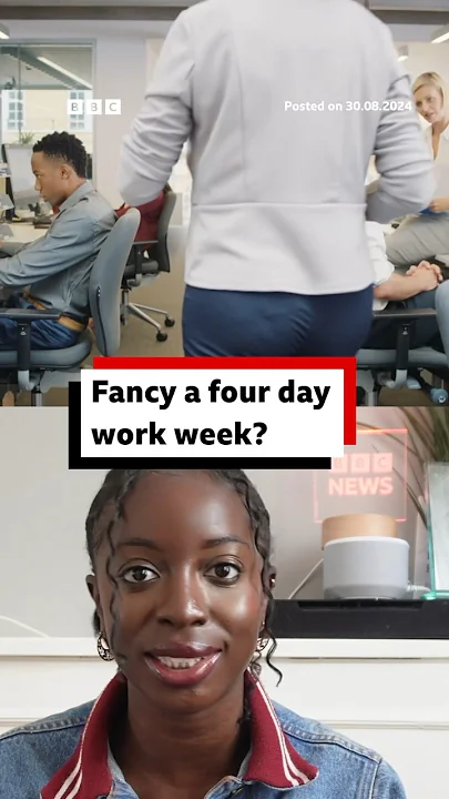 Workers in the UK could get the right to a four-day working week. #BBCNews