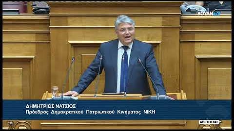 Δ. Νατσιός (Πρόεδρος ΝΙΚΗΣ) (Πλαίσιο για την ενίσχυση της ανθεκτικότητας) (25/06/2025)