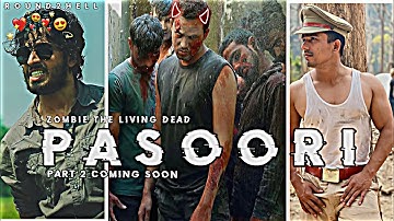 PASOORI FT. ROUND2HELL EDIT || ZOMBIE THE LIVING DEAD PART 2 COMING SOON😀 || EDIT VIDEO || R2H EFX