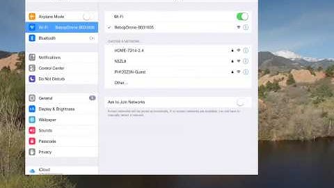 Screen capture of bebop drone firmware update