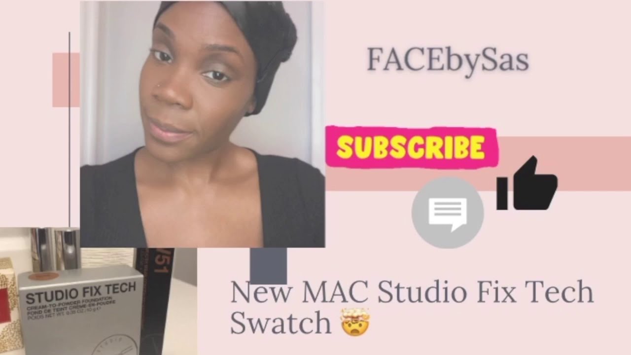FACEbySas- MAC Studio Fix Tech Cream to Powder Foundation Review- Shade NW45 *DarkSkin Friendly*