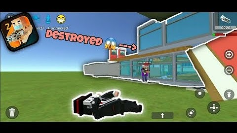 Simple Sandbox 2 Trolling (Destroying players builds)