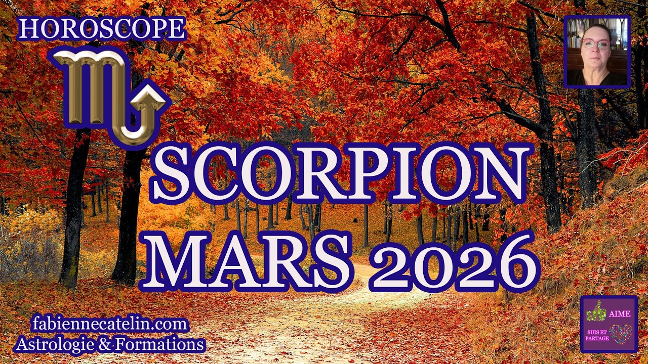 ♏SCORPION HOROSCOPE MARS 2026♏ Émotions et Stratégie au Premier Plan