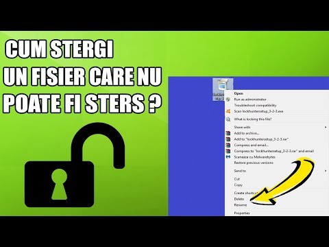 Video: Cum Să ștergeți Fișierele Care Nu Pot Fi îndepărtate Folosind Antivirus