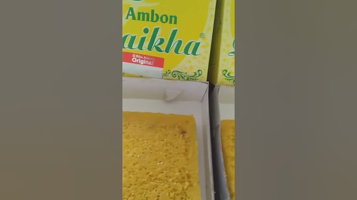 Bika Ambon Khas Medan