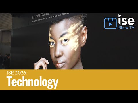 ISEShow.tv - Absen's CL V3 LED screen | Tech demo | ISE 2026