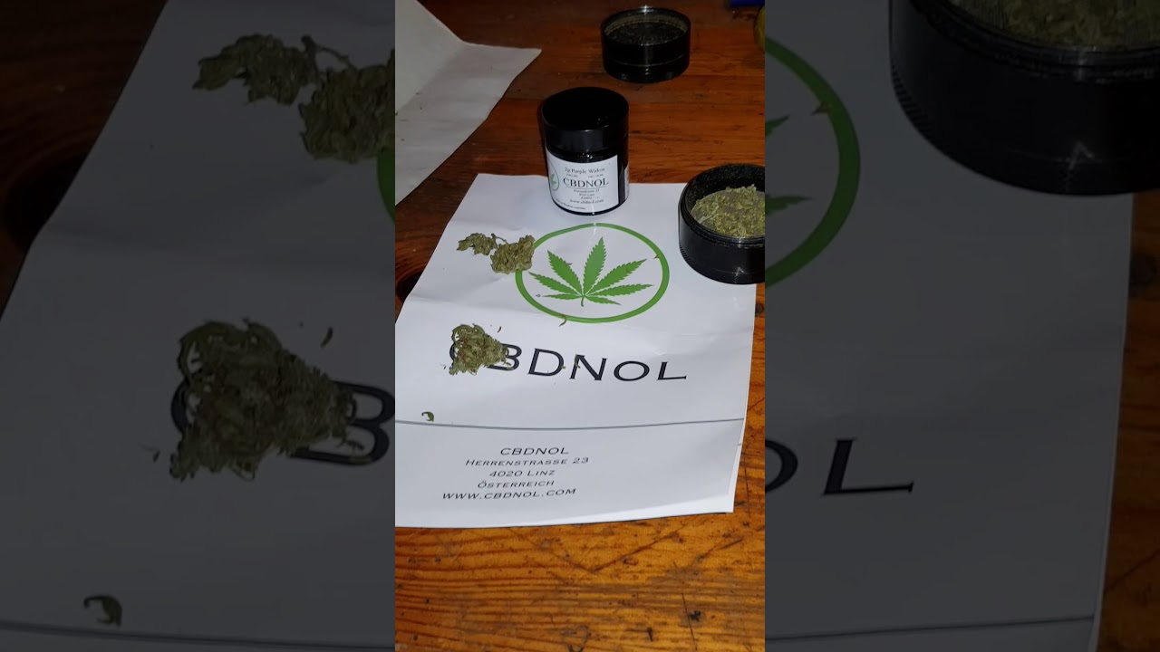 CBDNOL CBD CANNABIS BLÜTE "PURPLE WIDOW"