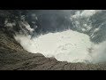 Drone over the Nakadake Crater, Mount Aso, Kumamoto, Japan (No sound)