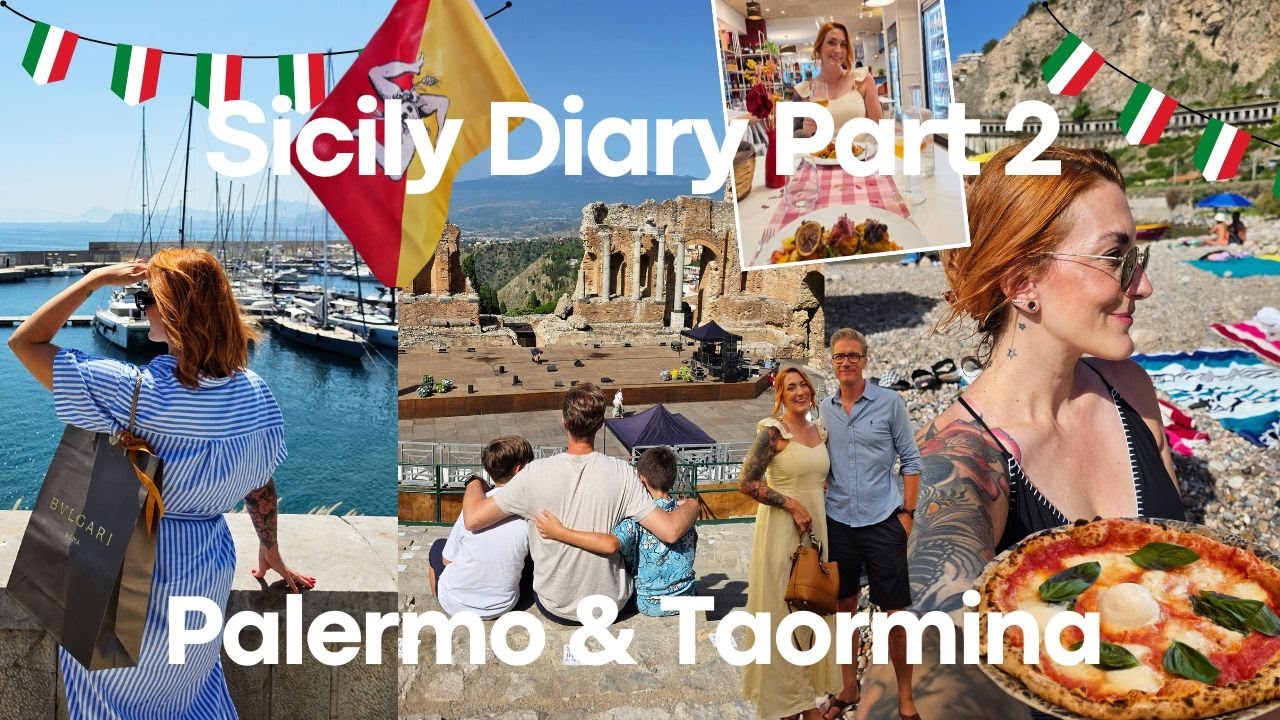 Sizilien Roadtrip Part 2 🌞: Palermo, Taormina & mein 40. Geburtstag in Sizilien