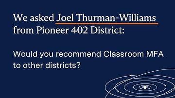 Pioneer SD 402  - Would you recommend Clever Classroom MFA?