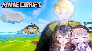【MINECRAFT】showing yagu-senpai the EN server!【NIJISANJI EN | Petra Gurin】