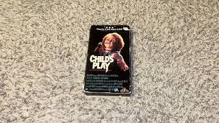 Child's Play 1989 VHS Overview - YouTube