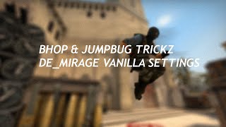 SOME BHOP, JUMPBUG TRICKS & SMOKES ON DE_MIRAGE | CS:GO 2022