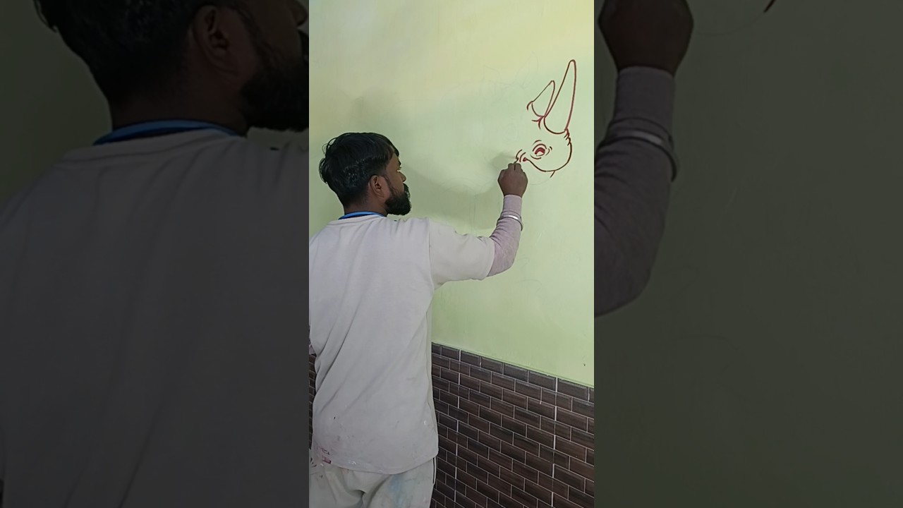 play school wall painting ideas 💡