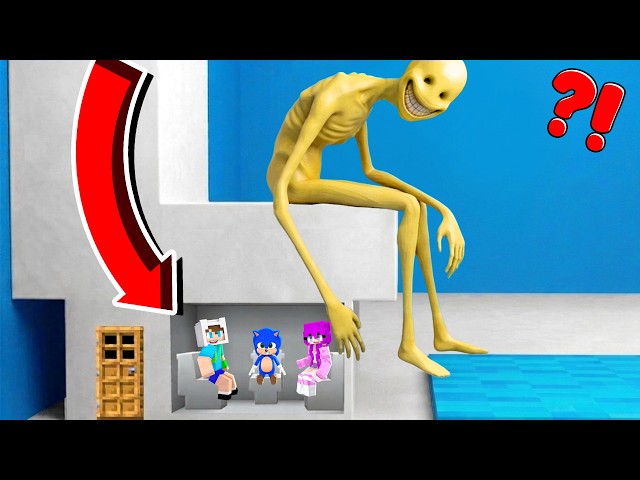 VERİTY TUVALETİNİN İÇİNE GİZLİ EV YAPTIK 😱 Minecraft
