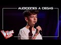Marc Moya canta &quot;Love in the dark&quot; | Audiciones a ciegas | La Voz Kids Antena 3 2024
