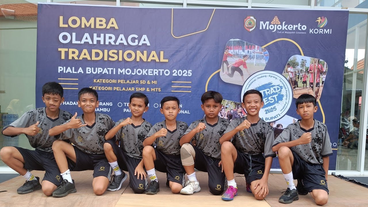 JUARA HARAPAN 2 LOMBA HADANG SE KABUPATEN MOJOKERTO TAHUN 2025