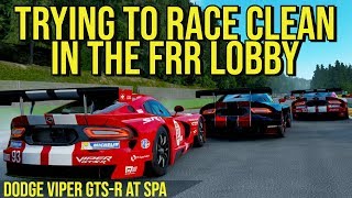 Trying to Race Clean in the FRR Lobby // Forza Motorsport 7