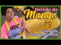 Helado de mango - 3 ingredientes