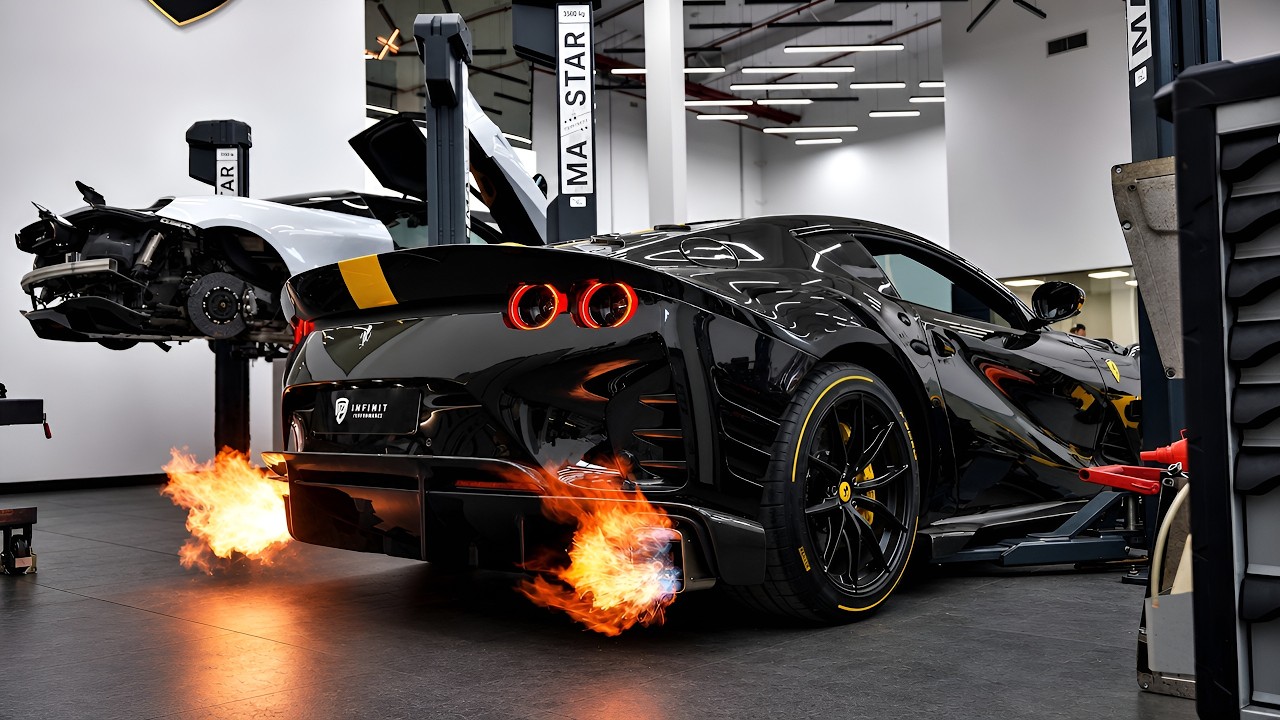 We built the CRAZIEST 812 Competizione in Dubai - YouTube