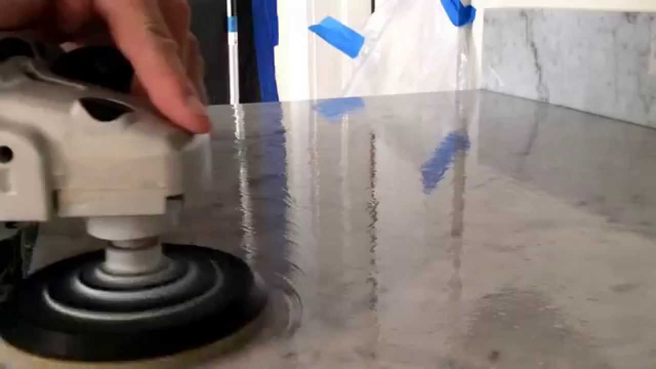 How To Powder Polish Marble Low To High Speed By Steve Aussem Step 18 Youtube