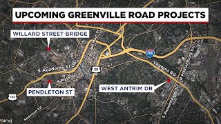 City of Greenville proposes improvements to several roads in the area