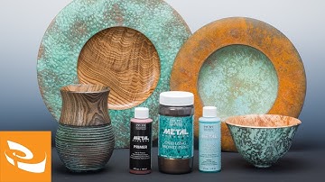 Modern Masters Metal Effects Reactive Metallic Paints (Woodturning)