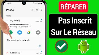 Comment réparer Non enregistré sur le réseau dans Samsung || Fix Sim Not Registered on Network