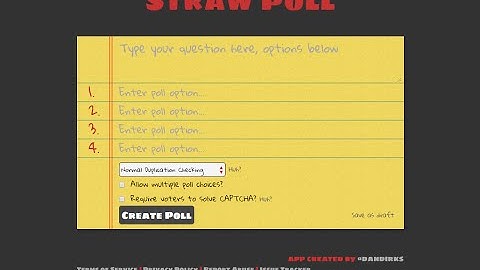 How to vote multiple times on strawpoll | Proxy Method