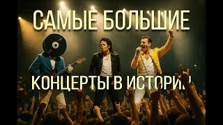 видео: САМЫЕ БОЛЬШИЕ КОНЦЕРТЫ В ИСТОРИИ | Мировые музыкальные рекорды картинка: САМЫЕ БОЛЬШИЕ КОНЦЕРТЫ В ИСТОРИИ | Мировые музыкальные рекорды